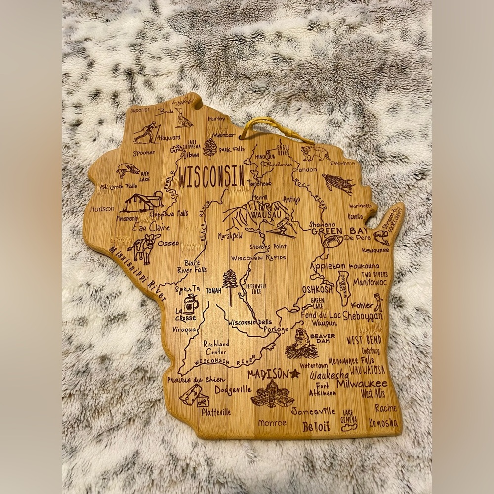 Wisconsin Wood Wall Decor.